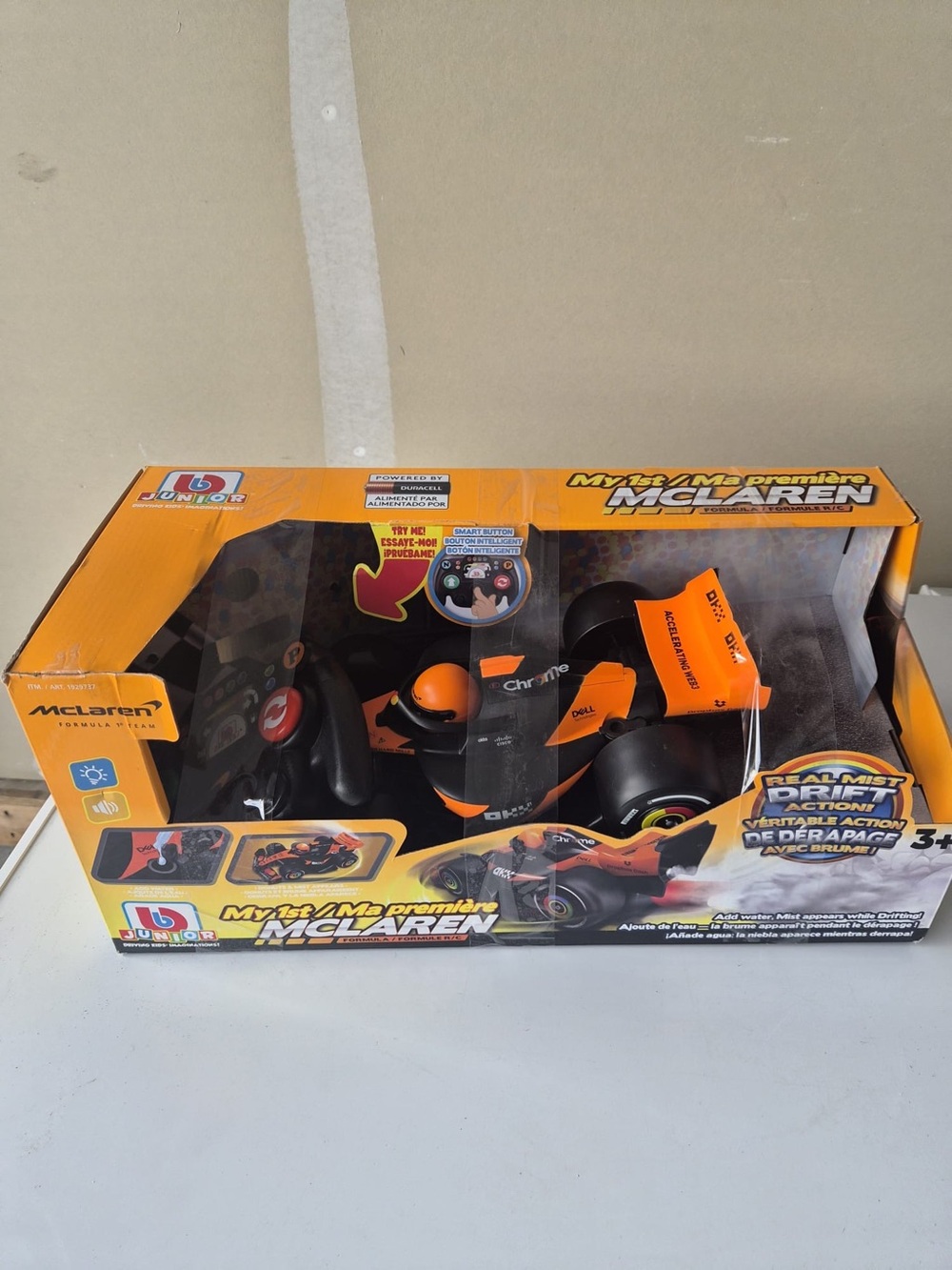Kids Remote Control Race Car - Orange
